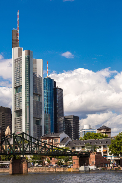 Financial district in Frankfurt - Фото, изображение