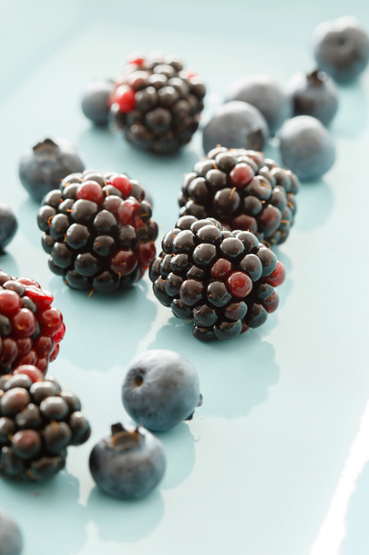 Different  fresh berries - Foto, Imagen