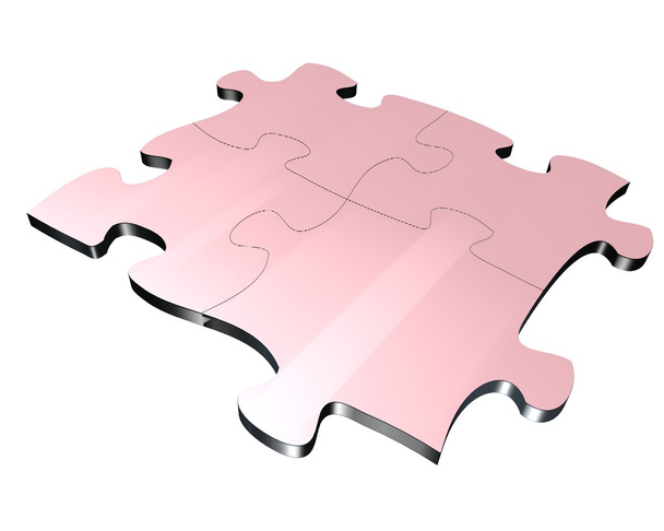 Jigsaw concept - Foto, afbeelding
