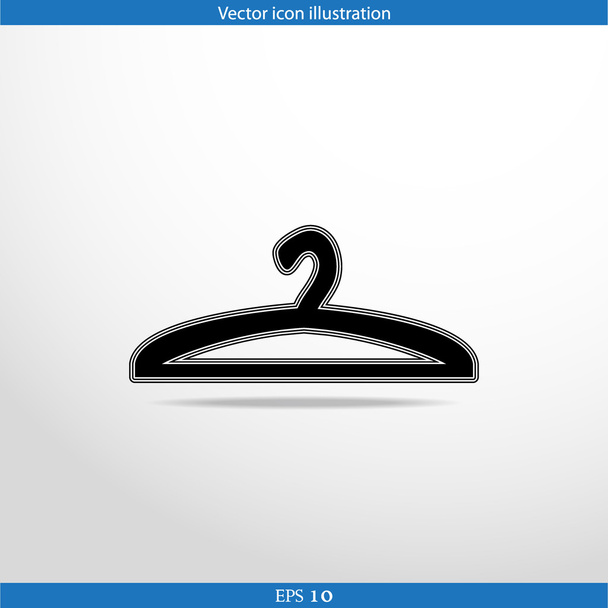 Vector hanger web flat icon - Wektor, obraz