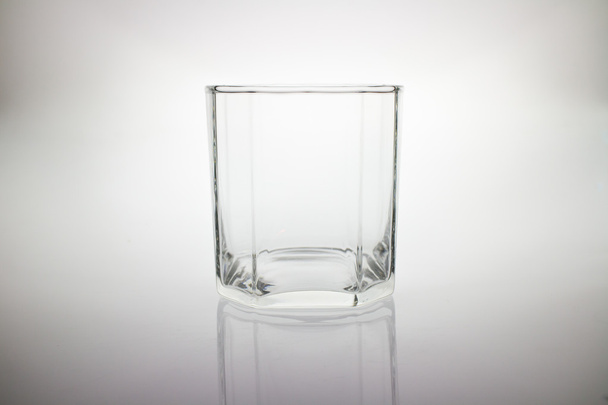 Crystal empty glass to whiskey - Photo, Image
