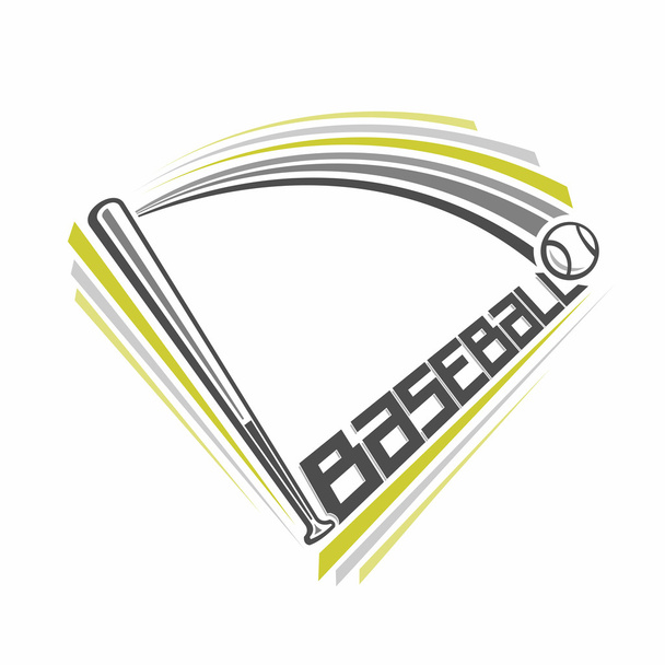 Baseball emblem - Vector, Image