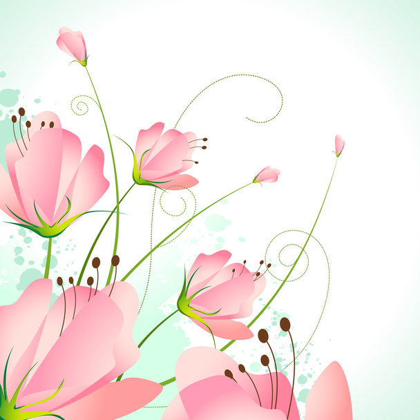 Beautiful Flower - ベクター画像