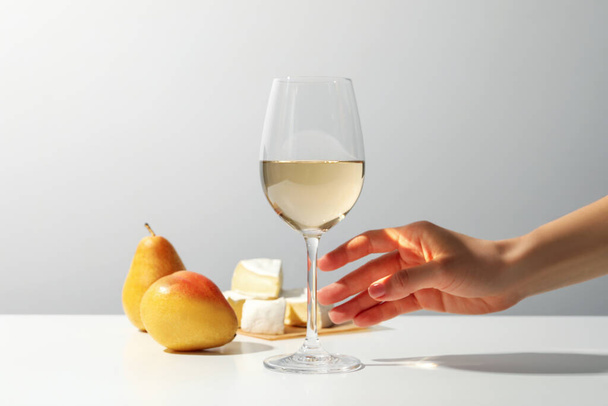 Концепція смачного і смачного алкогольного напою, вина
 - Фото, зображення