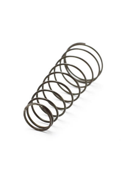 Metal spring coil - Photo, Image