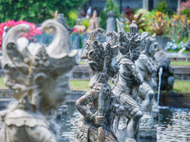Sculpture in Taman Ujung Water Palace , Bali - Foto, Imagen