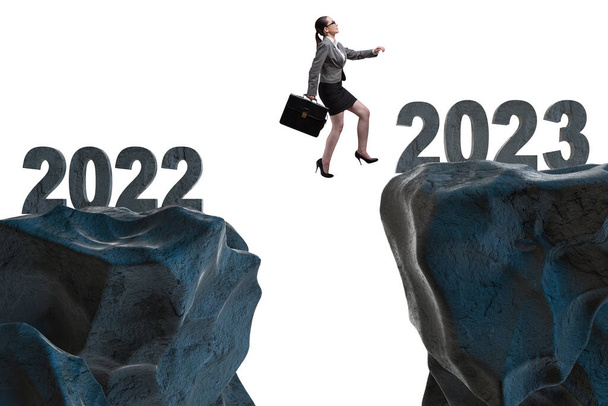 Концепція переходу з 2022 по 2023 рік
 - Фото, зображення