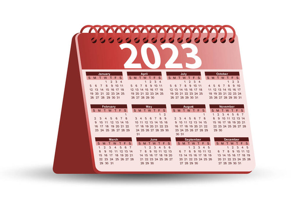 Calendar of 2023 in the time planning concept - Photo, Image