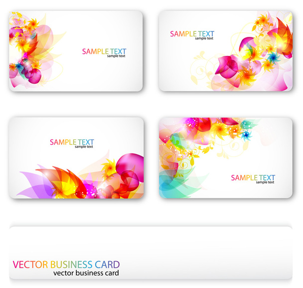 Modern Business-Card Set - Vetor, Imagem