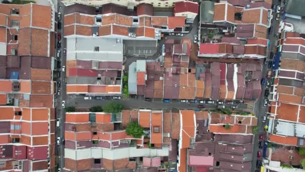 Malacca, Malesia - 16. lokakuuta 2022: Ilmakuva Malacca-joen risteilylle - Materiaali, video