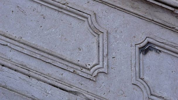 fond de mur en pierre avec des géométries classiques - Photo, image