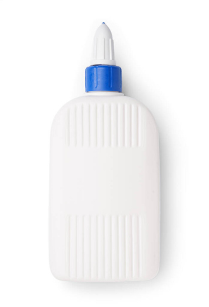 Bottle of glue isolated on white background - Photo, image