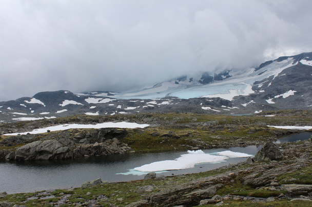 Continental glacier in Norway. - Фото, зображення