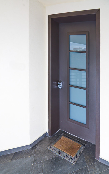 Modern Mediterranean house door - Photo, Image