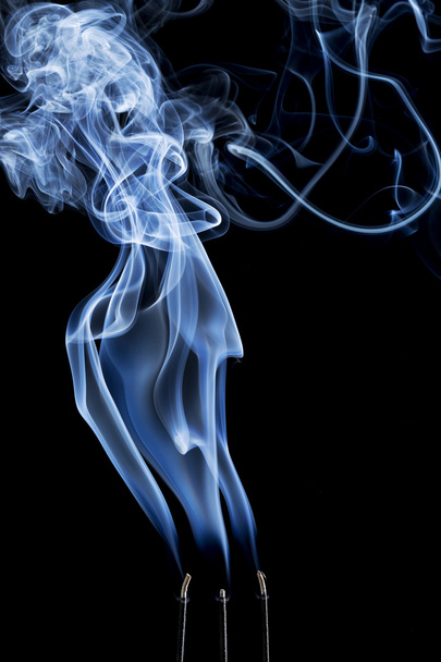 incense smoke abstract - Foto, imagen