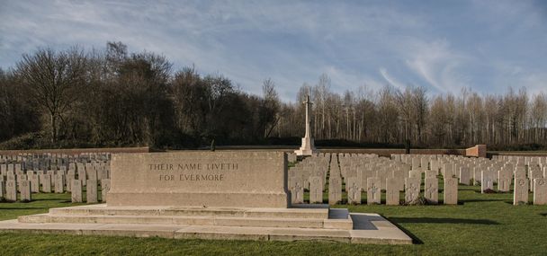Vojenský Grave Yard ve Francii (první světové války) - Fotografie, Obrázek