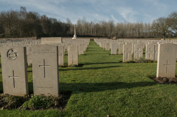 Vojenský Grave Yard ve Francii (první světové války) - Fotografie, Obrázek