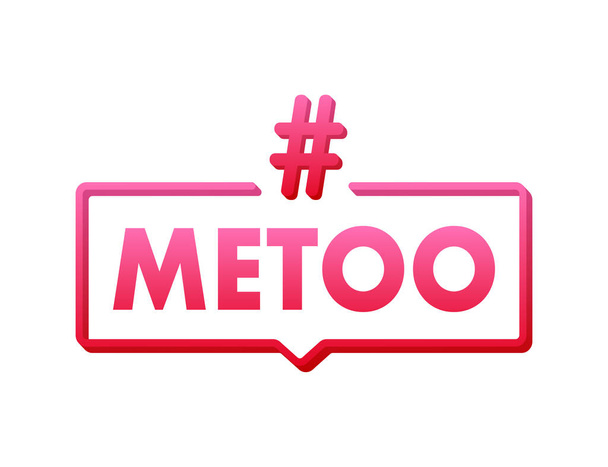 Metoo hashtag donderdag teruggooien symbool. Voorraadillustratie van vectoren - Vector, afbeelding