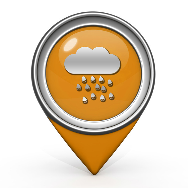 Rain pointer icon on white background - Fotografie, Obrázek