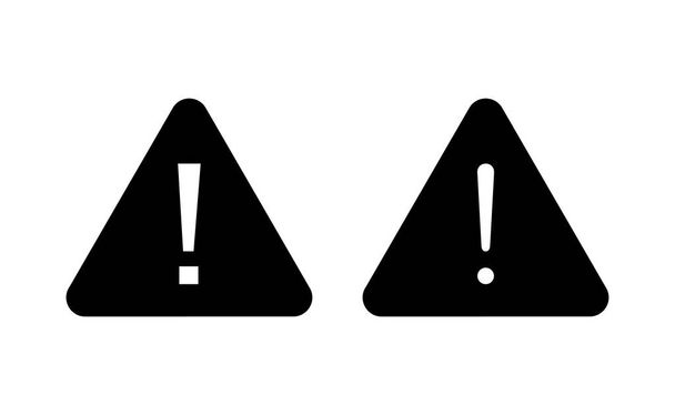 Exclamation danger sign for web and mobile app. attention sign and symbol. Hazard warning attention sign - ベクター画像