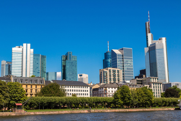 Financial district in Frankfurt - Photo, Image