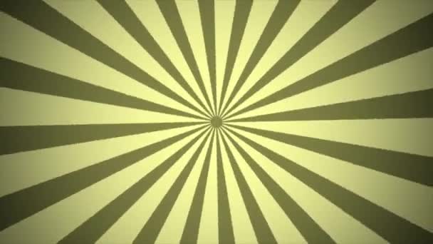 Sunburst vídeo de animação de fundo que se move, resolução 4k - Filmagem, Vídeo