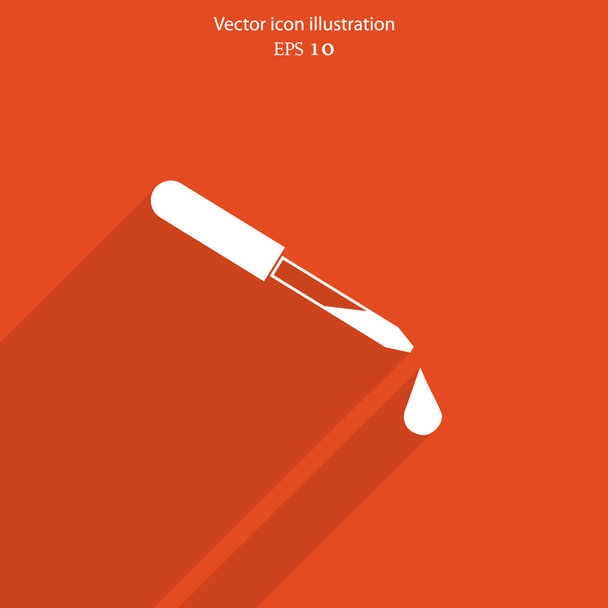 Vector dropper web icon. - Vector, Image