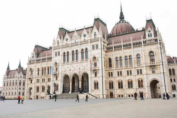 Budapest, Hungary - October 22 2022: General view of the Hungarian Parliament, Budapest. - 写真・画像