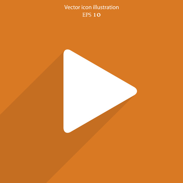 Vector play web icon. - Vector, Image