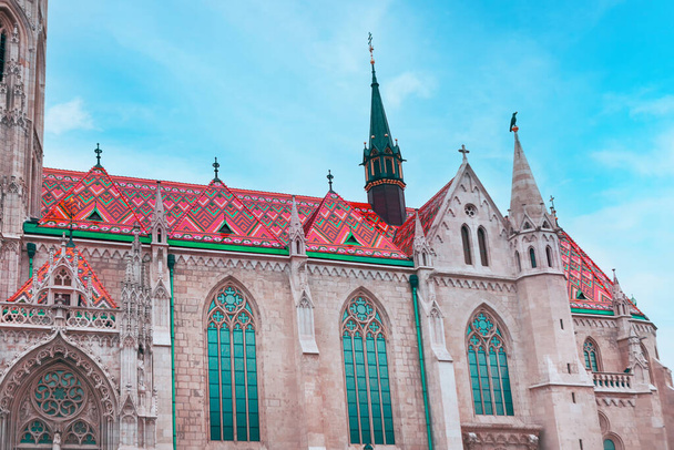 Mátyás templom Budapesten. Híres templom Magyarországon - Fotó, kép