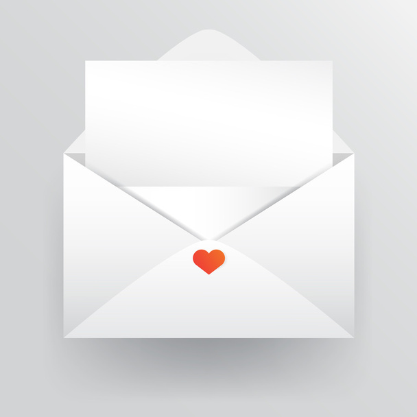 Valentine Love mail - Vector, Image