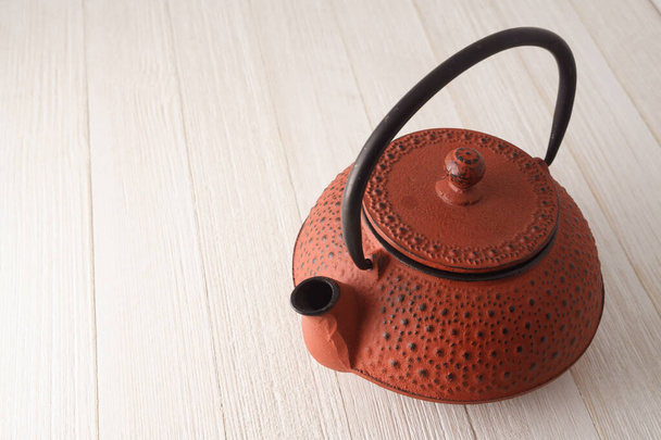 red clay tea pot set - Photo, Image