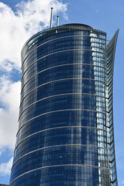 WARSAW, POLAND - JUL 11: Buildings at Centrum in Warsaw, Poland, as seen on July 11, 2022. - Photo, image