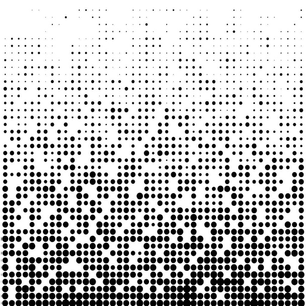 Musta ja valkoinen täplät tausta. Halftoniin. Päällekkäiset ongelmakohdat. Moderni abstrakti rakenne - Valokuva, kuva