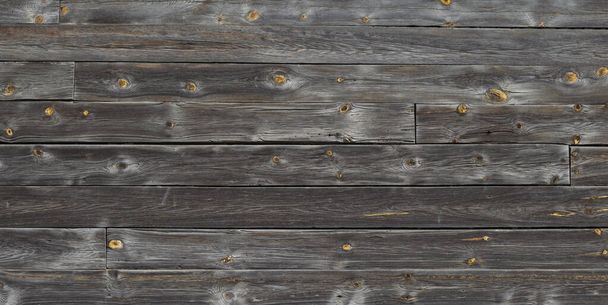 Fondo de tablones de madera rústica. Textura de madera vieja, pared de madera, envejecimiento natural, primer plano. Recuperar superficie de madera. Piso o mesa gris de madera dura o estructura de la puerta o de la celda. Primer plano. Copiar espacio. - Foto, Imagen