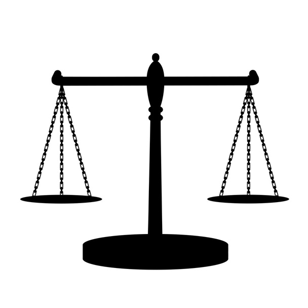 Scales of Justice - Вектор, зображення