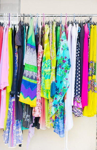 Clothes rack - Photo, Image