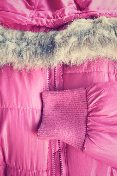 Abrigo rosa
 - Foto, imagen