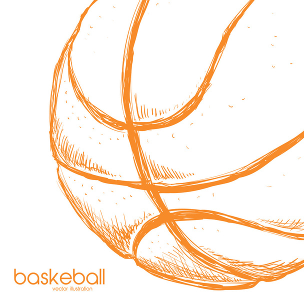 Баскетбольный плакат
  - Вектор,изображение