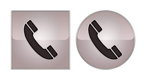 Телефон, кругла та квадратна металева кнопка
 - Фото, зображення