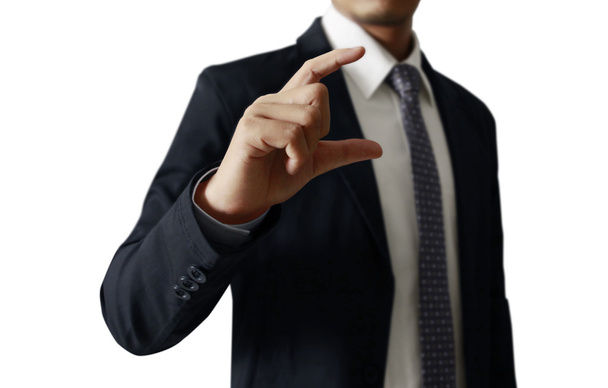 Businessman pointing with fingers - Foto, immagini