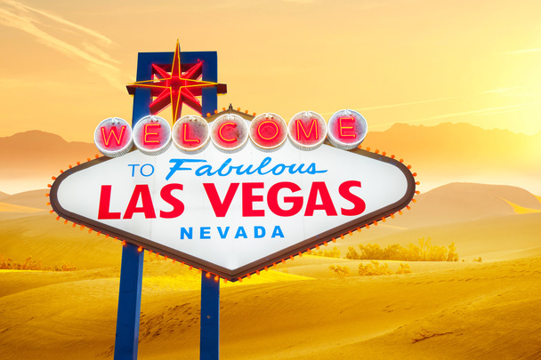 Bienvenue à Las Vegas signe - Photo, image