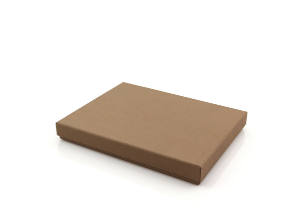 Brown paper box. - Fotografie, Obrázek