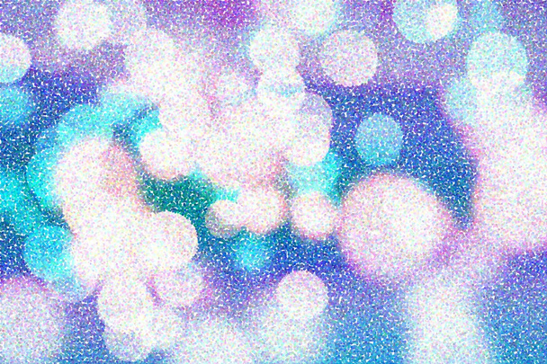 Pointillized multicolored abstract on colorful background - Photo, Image