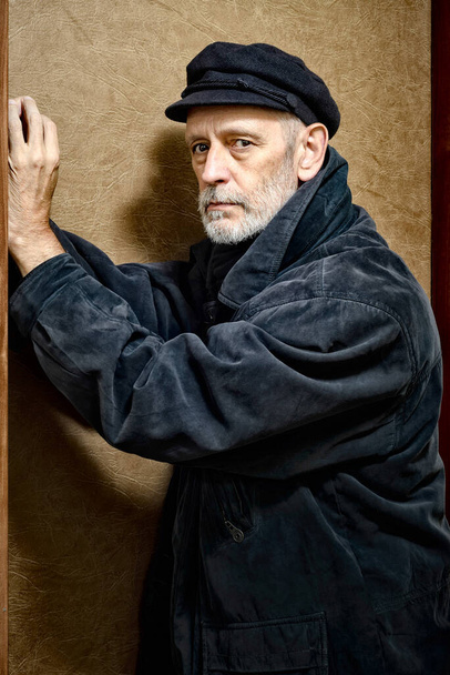 Portrait of a Man with Beard and a Cap  - Valokuva, kuva
