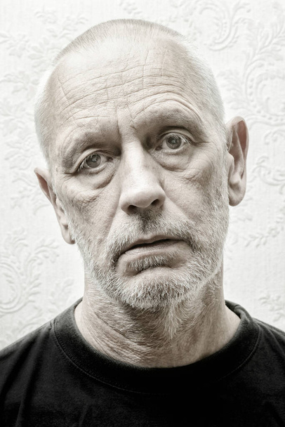 Portrait of a Sad Man  - Foto, afbeelding