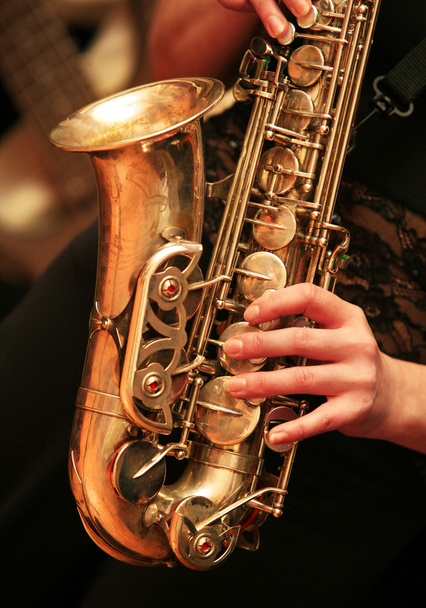 Saxophone player - Foto, immagini