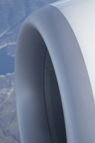Lentokone lentää taivas moottori siipi
 - Valokuva, kuva