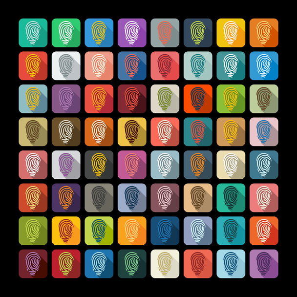 Fingerprint icon - Vector, Image