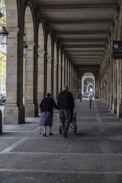 Το Στοές της Passeig Πικάσο, Βαρκελώνη - Φωτογραφία, εικόνα